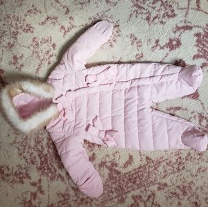 *2 For $15* NWOT Pink Baby Snow Suit